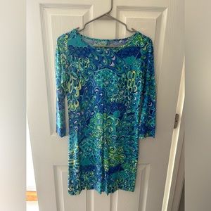 Lilly Pulitzer Dress - 3/4 length sleeves
